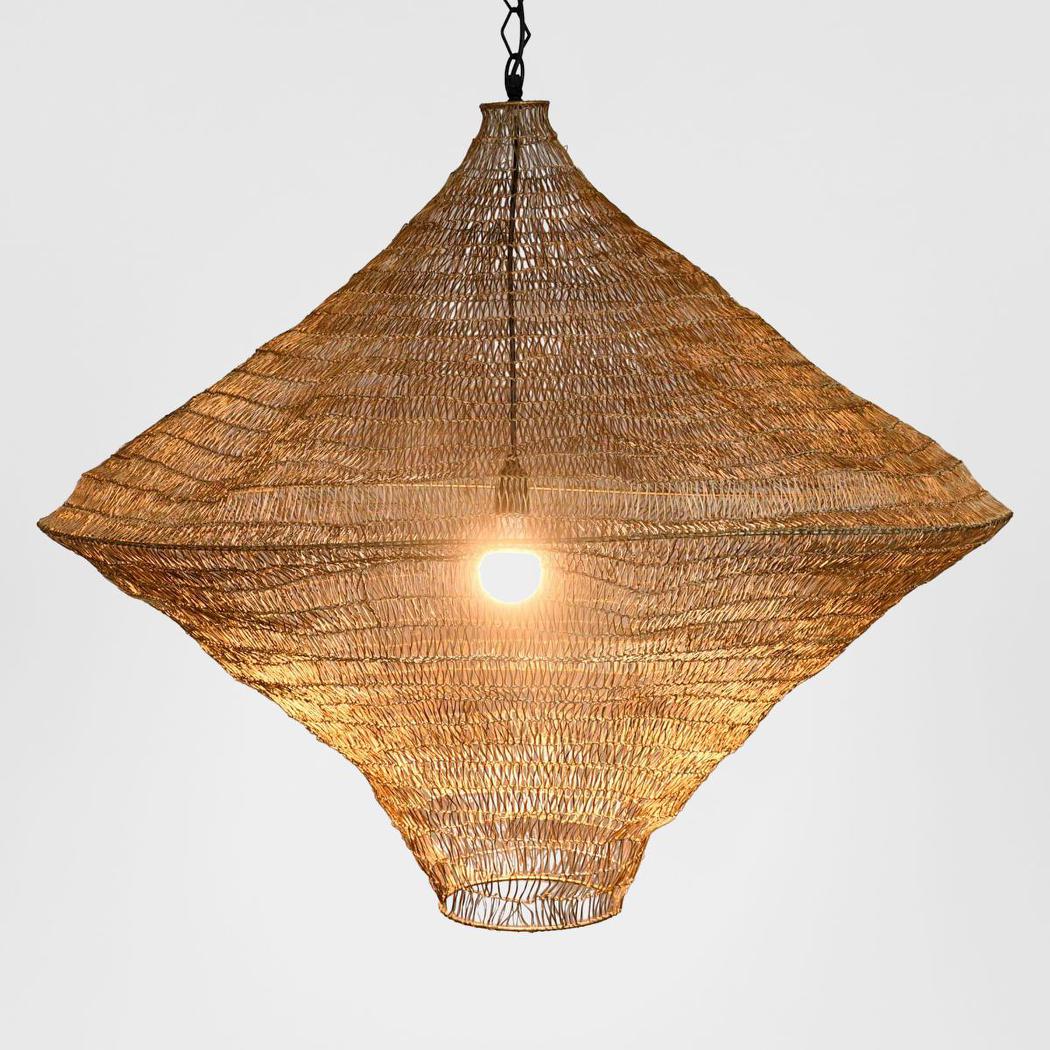 Emac & Lawton METROPOLITAN Pendant Light Brass Large-Emac & Lawton-Ozlighting.com.au