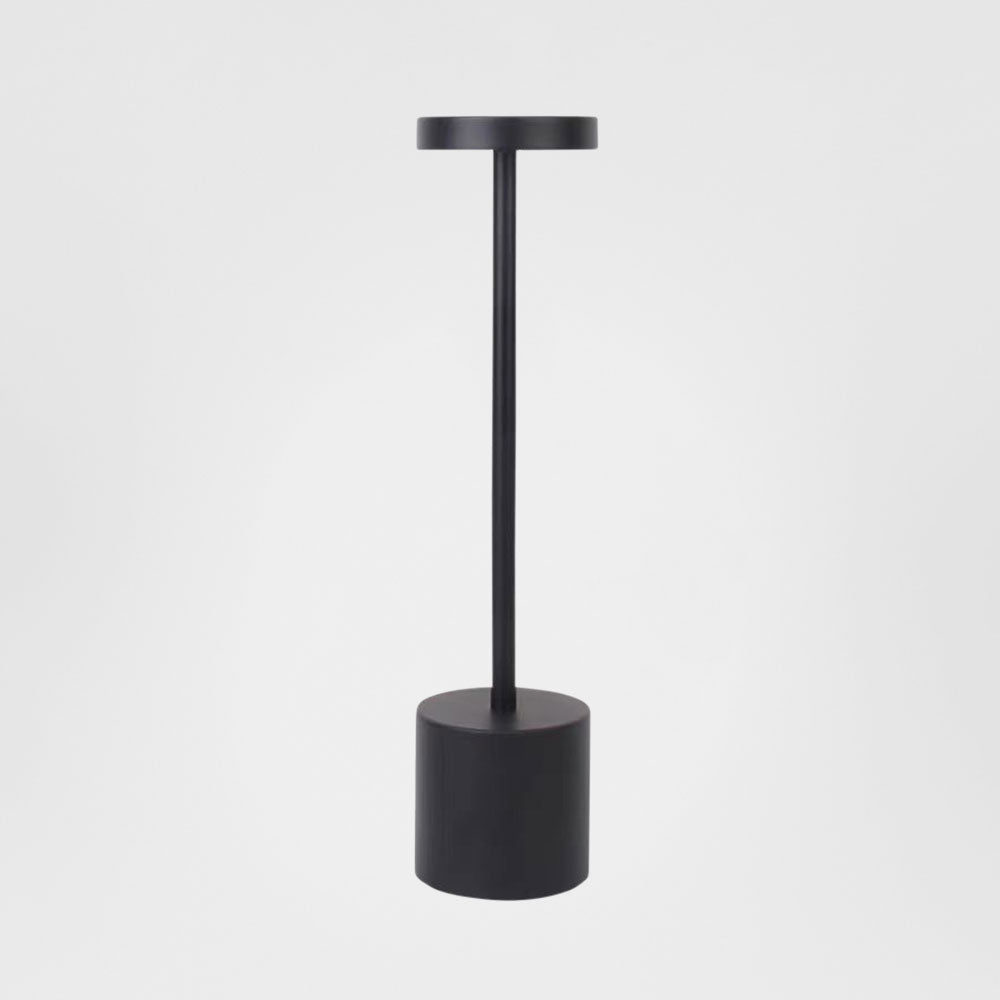 Emac & Lawton MONTY Table Lamp Rechargeable Black-Emac & Lawton-Ozlighting.com.au