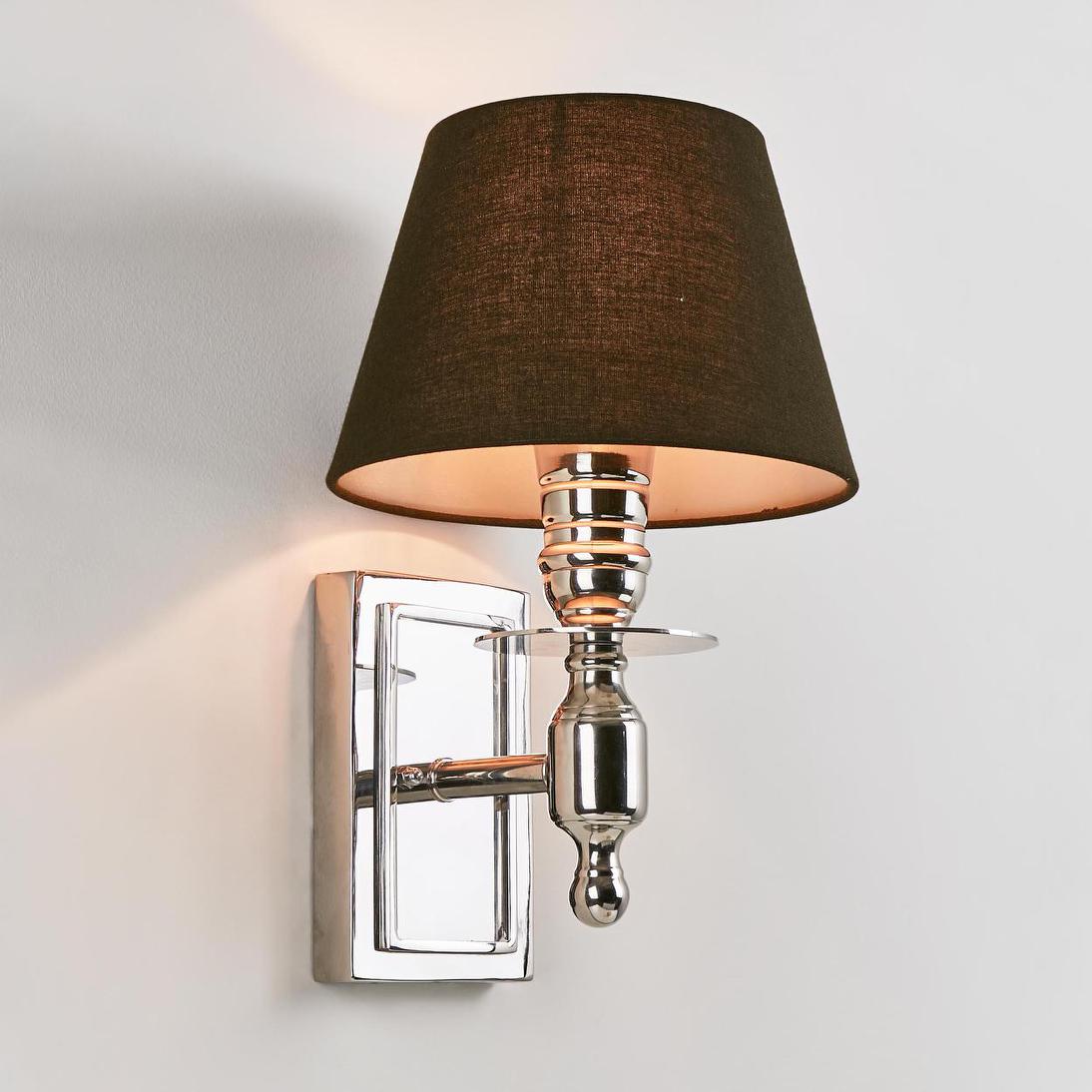 Emac & Lawton NEWTON Wall Light Shiny Nickel-Emac & Lawton-Ozlighting.com.au