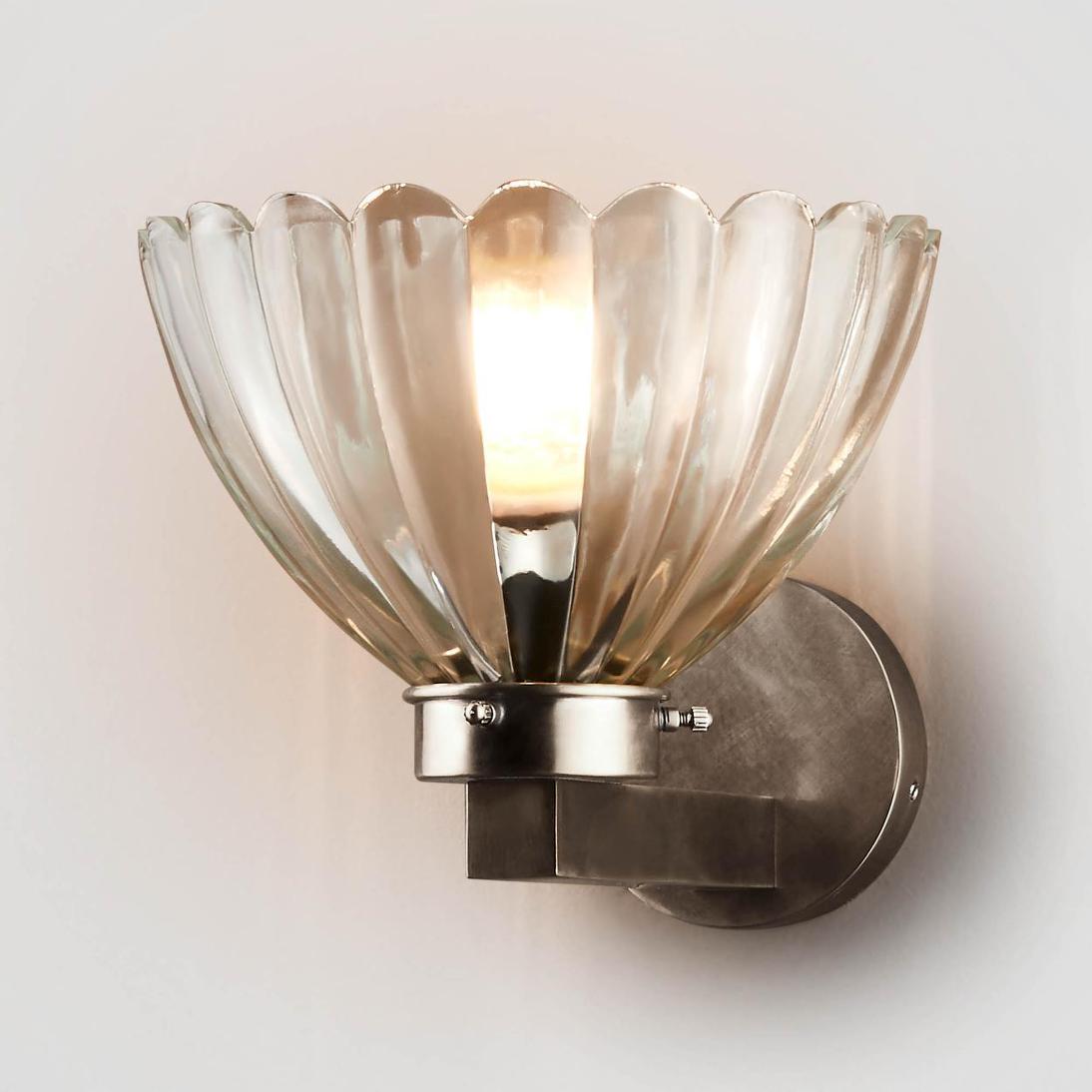 Emac & Lawton OTIS Wall Light Antique Silver-Emac & Lawton-Ozlighting.com.au