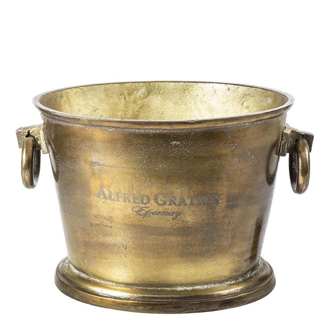 Emac & Lawton Oval Ice Bucket Brass-Emac & Lawton-Ozlighting.com.au
