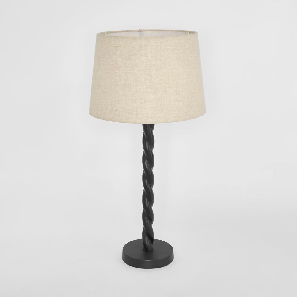 Emac & Lawton PAPILLON Table Lamp Base Only Black-Emac & Lawton-Ozlighting.com.au