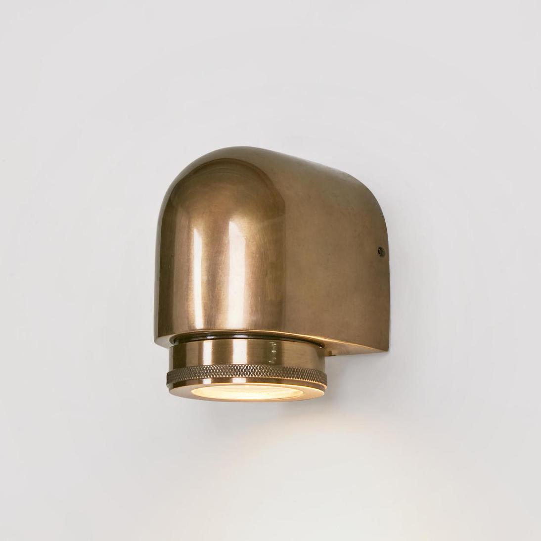 Emac & Lawton SEA ROCK Wall Light Outdoor Antique Brass-Emac & Lawton-Ozlighting.com.au