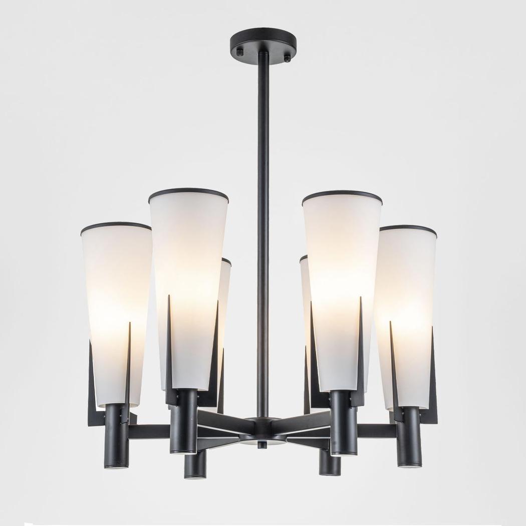 Emac & Lawton ST GERMAIN Chandelier Black-Emac & Lawton-Ozlighting.com.au