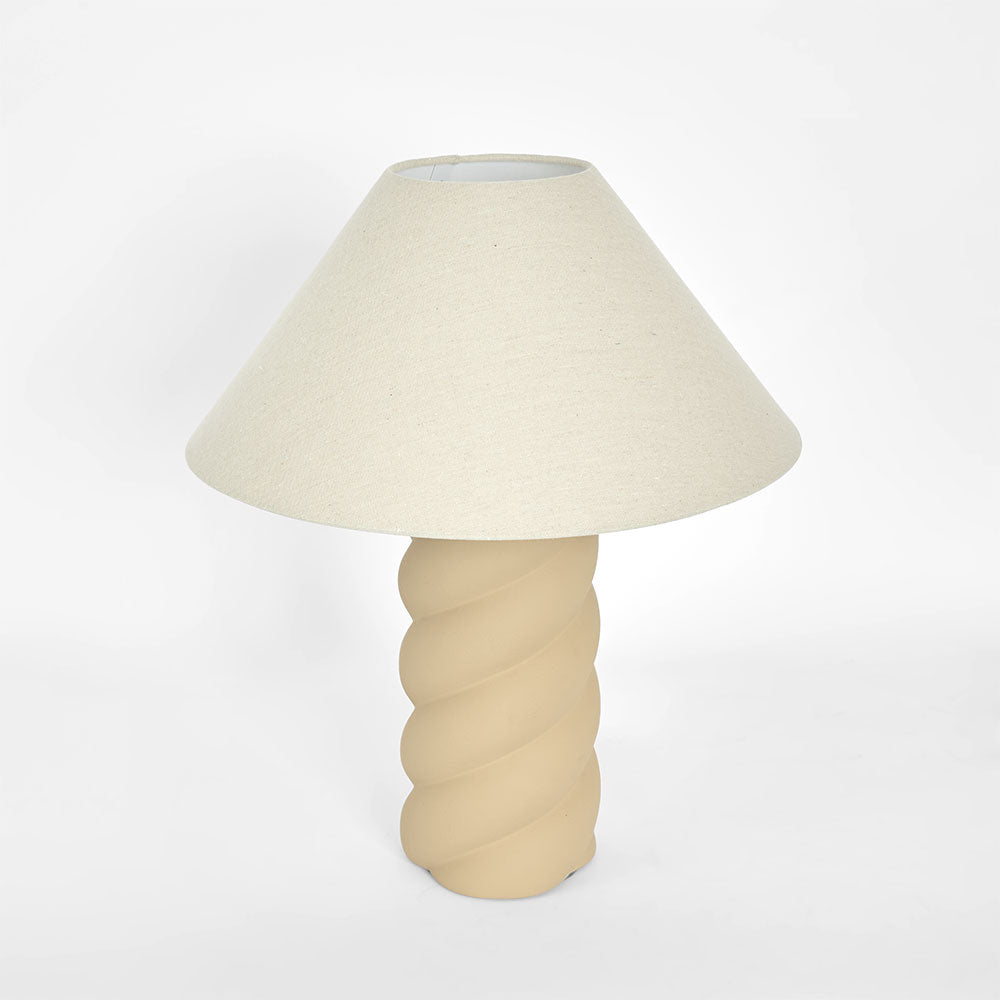 Emac & Lawton TWIST Table Lamp Clay-Emac & Lawton-Ozlighting.com.au