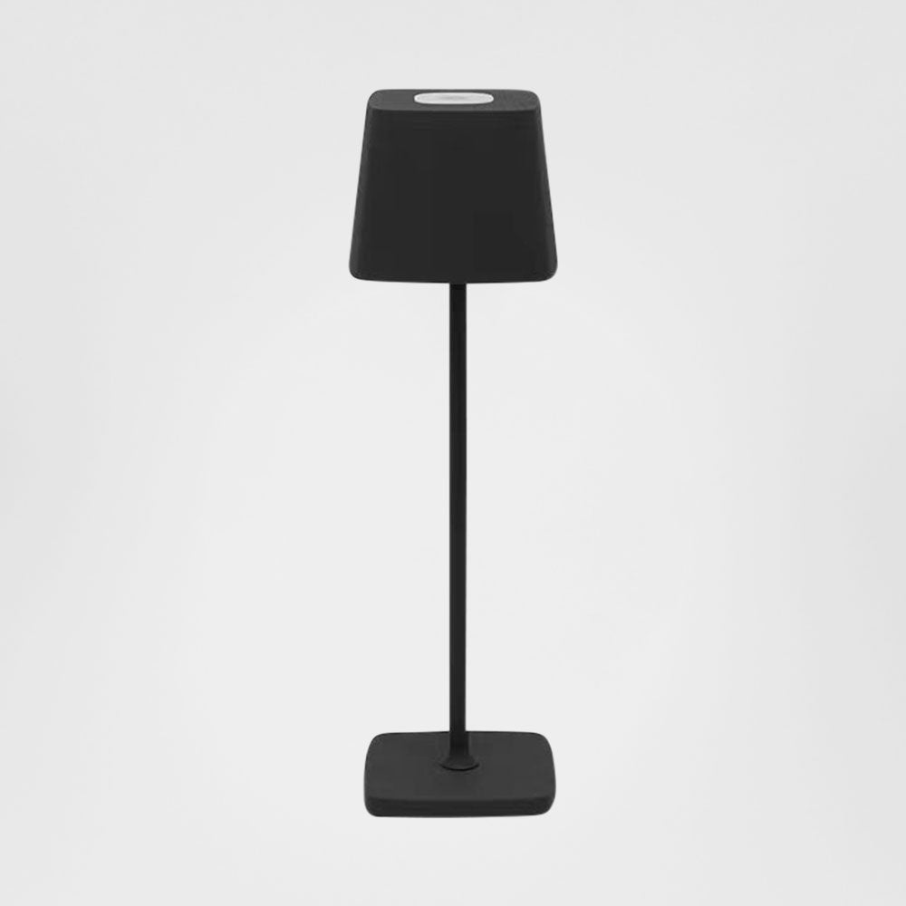 Emac & Lawton WATERFOLD Table Lamp Rechargeable Black-Emac & Lawton-Ozlighting.com.au
