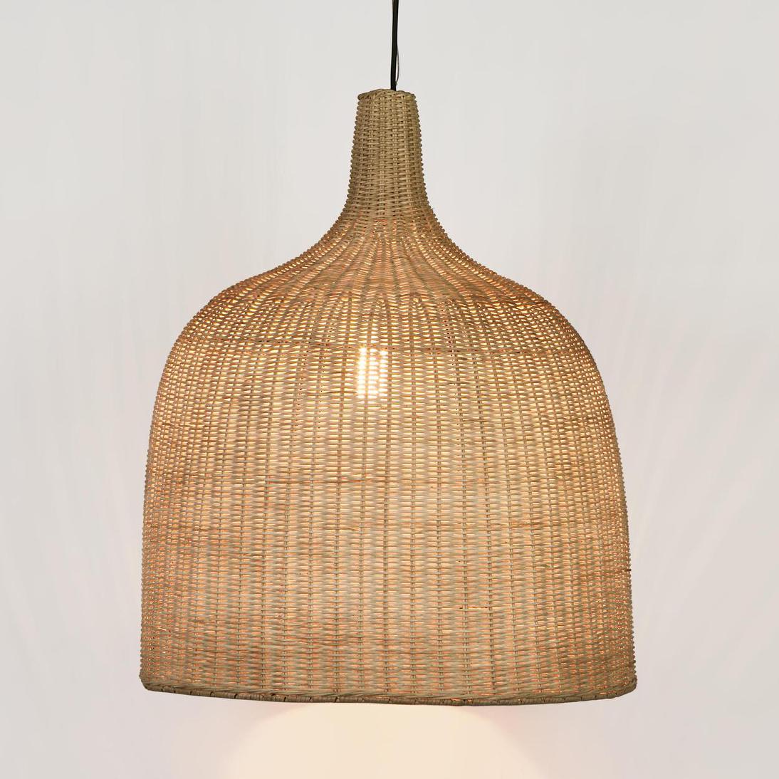 Emac & Lawton WENTWORTH Pendant Light Rattan-Emac & Lawton-Ozlighting.com.au