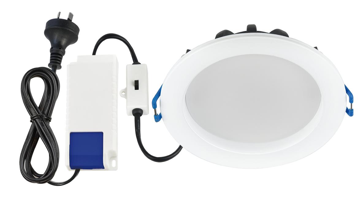Energetic CLASP LED Downlight - 11W, Tri-Colour, IP54-Energetic Lighting-Ozlighting.com.au