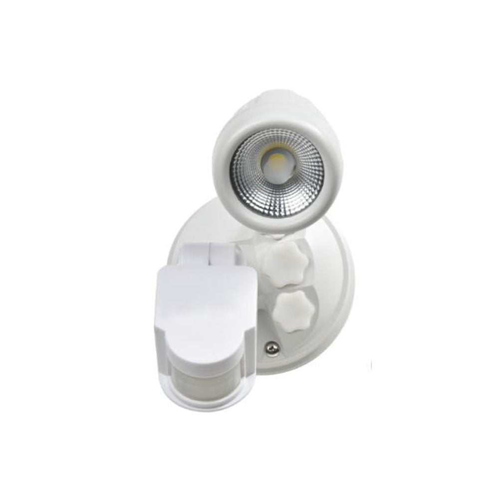 Energetic SECULITE V LED Spotlight - 10W, Colour-Switchable, IP54, Adjustable, Surface Mount-Energetic Lighting-Ozlighting.com.au