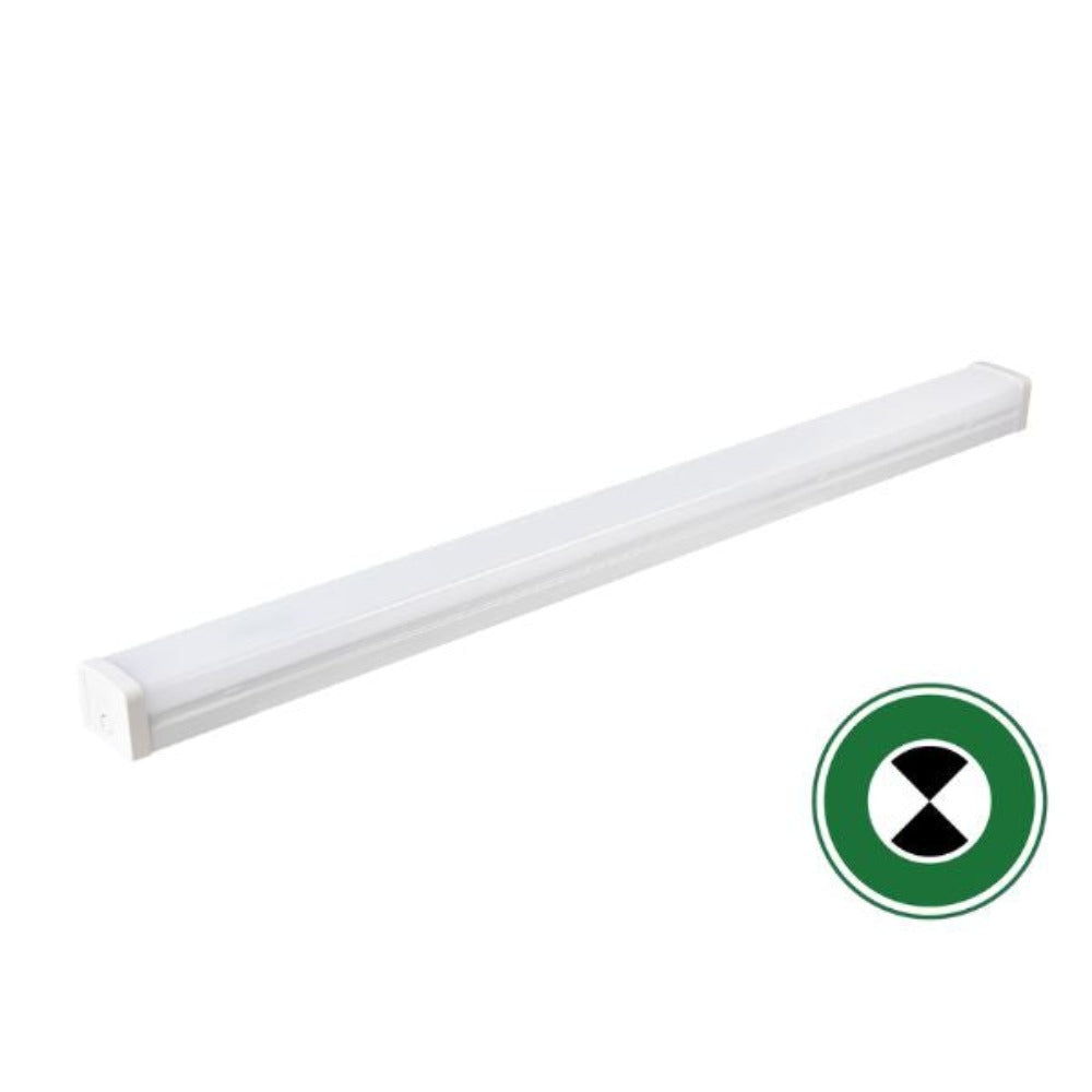 Energetic STELLAR V LED Batten Light - 4FT, Colour-Switchable, IP20, Emergency-Energetic Lighting-Ozlighting.com.au