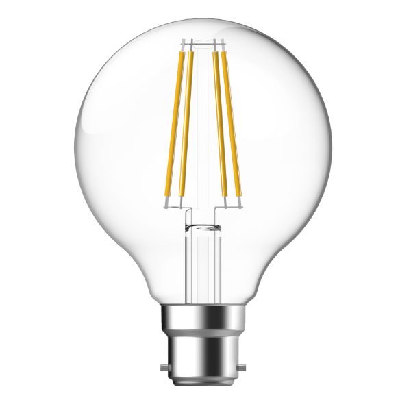 Energetic SUPVALUE LED Globe - 7.5W, B22/E27, 2700K, Filament, Dimmable-Energetic Lighting-Ozlighting.com.au
