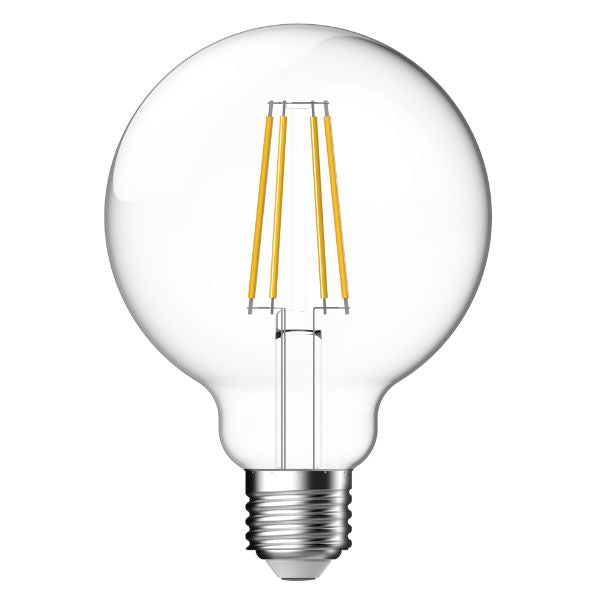 Energetic SUPVALUE LED Globe - 7.5W, B22/E27, 2700K, G95, Filament, Dimmable-Energetic Lighting-Ozlighting.com.au
