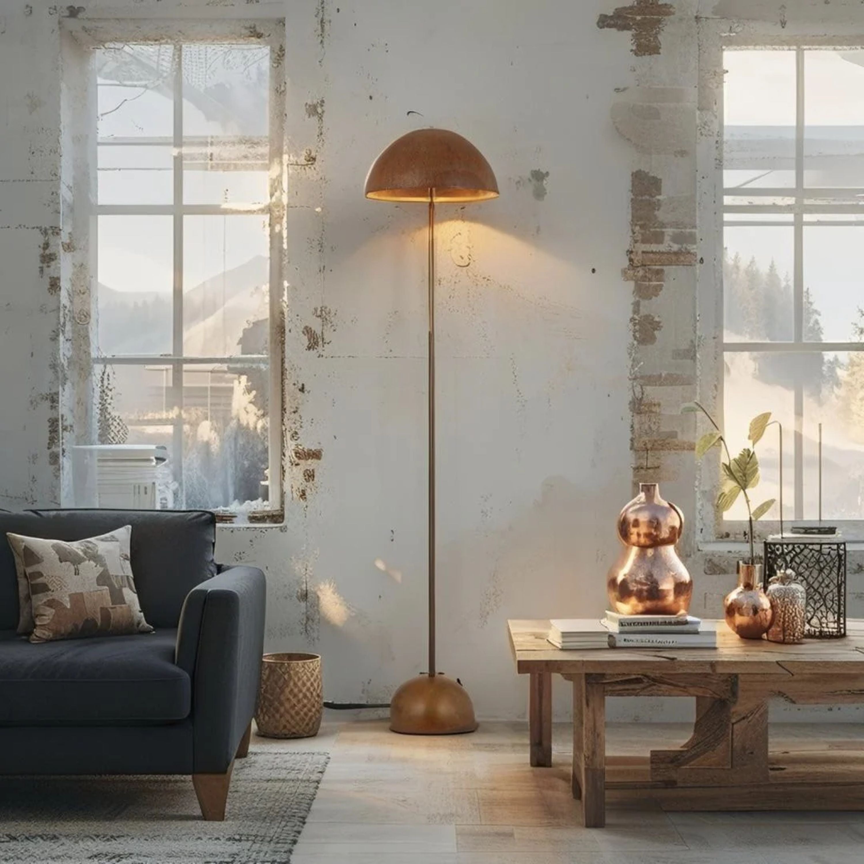 FERUM FLOOR LAMP-Telbix-Ozlighting.com.au