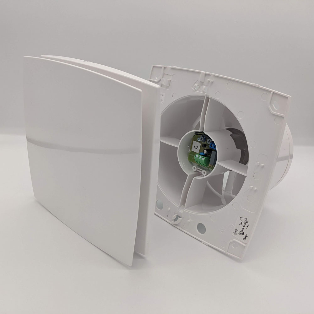 Fanco LD Auto 150 - Wall/Ceiling Exhaust Fan with Auto Shutters White (Copy)-Fanco-Ozlighting.com.au