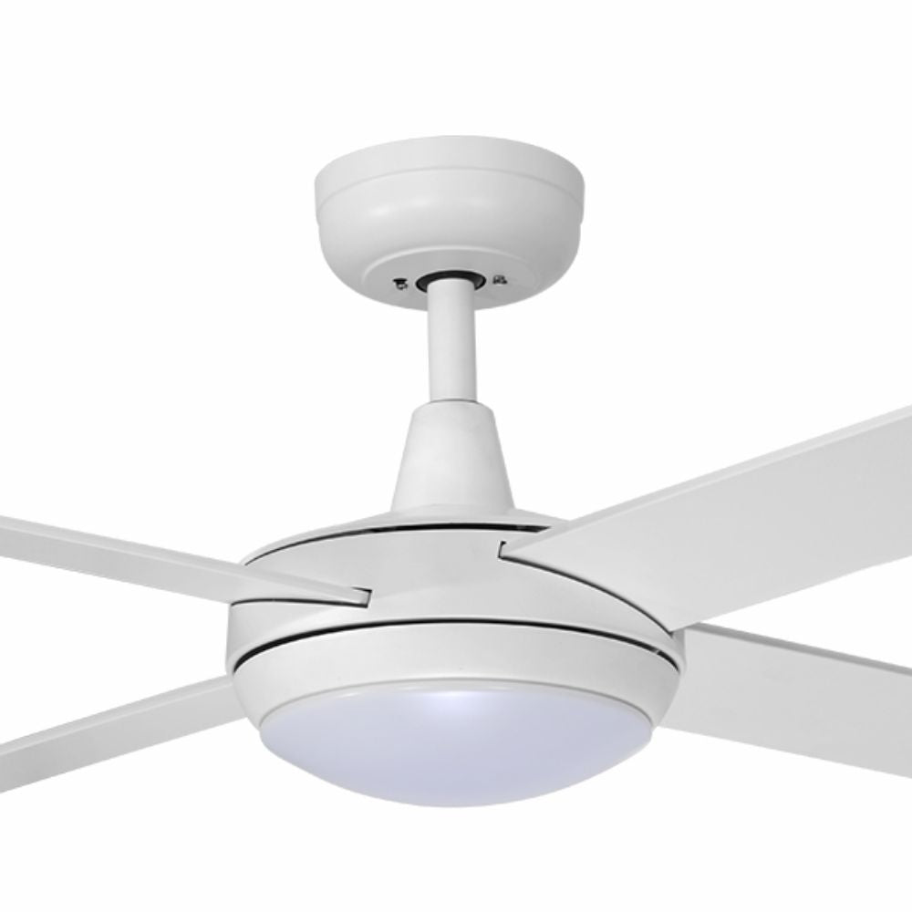 Fanco ECO SILENT - 4 Blade 52" 1320mm DC Ceiling Fan with LED Light-Fanco-Ozlighting.com.au