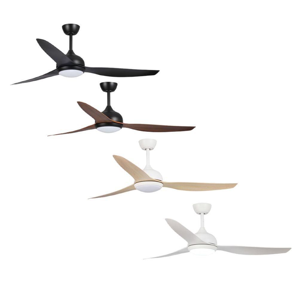 Fanco ECO STYLE - 3 Blade 60" 1520mm DC Ceiling Fan with LED Light-Fanco-Ozlighting.com.au