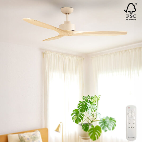 Fanco EarthFirst Wynd DC Ceiling Fan - 52″-Fanco-Ozlighting.com.au