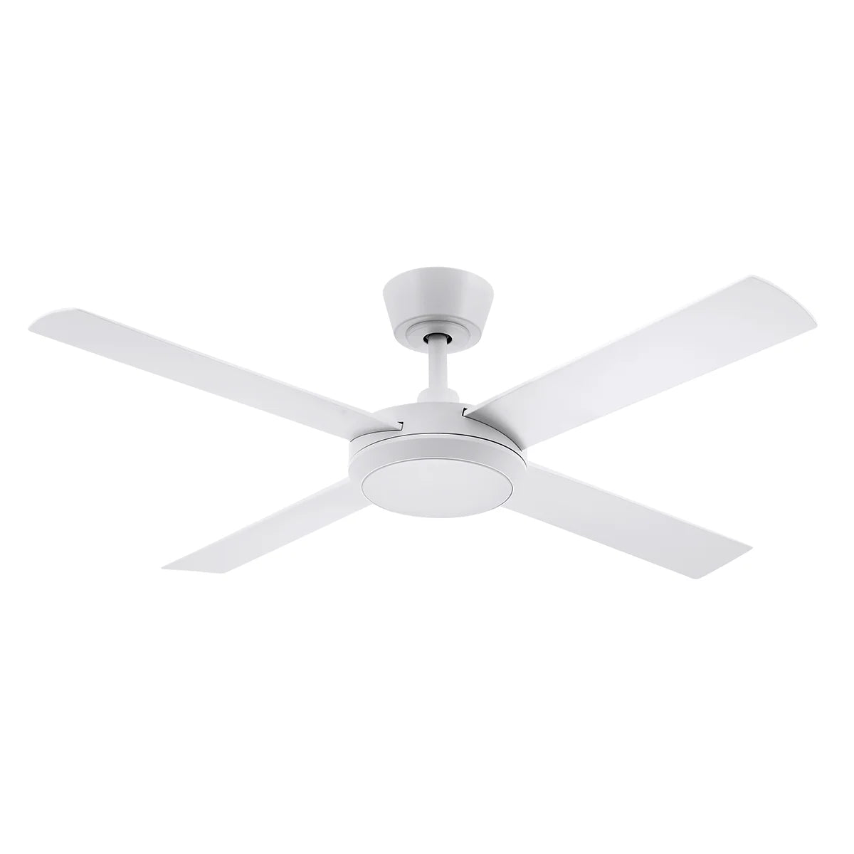 Fanco Eco Silent Pro DC Ceiling Fan - CCT LED Light, White 52″-Fanco-Ozlighting.com.au