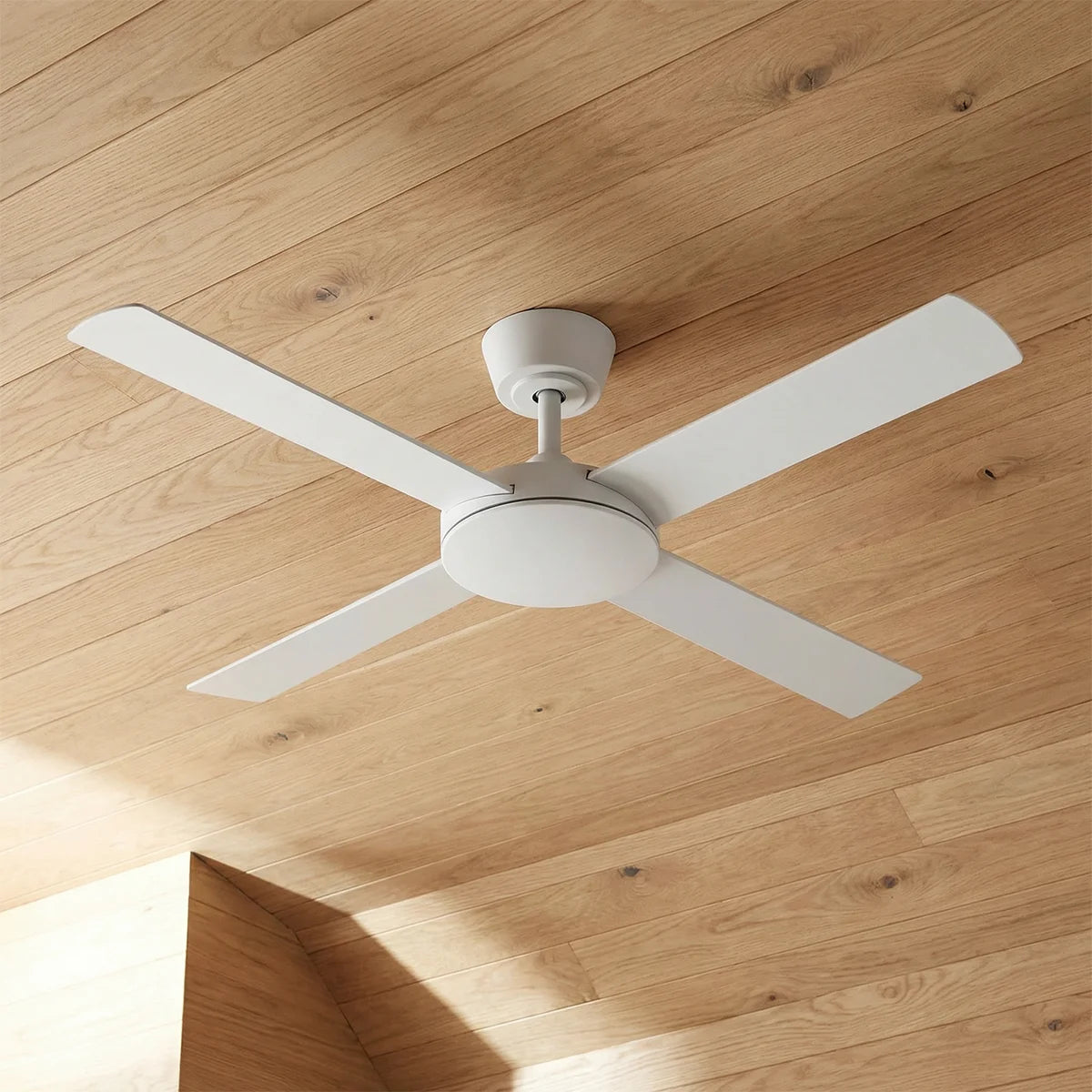 Fanco Eco Silent Pro DC Ceiling Fan - White 48″-Fanco-Ozlighting.com.au