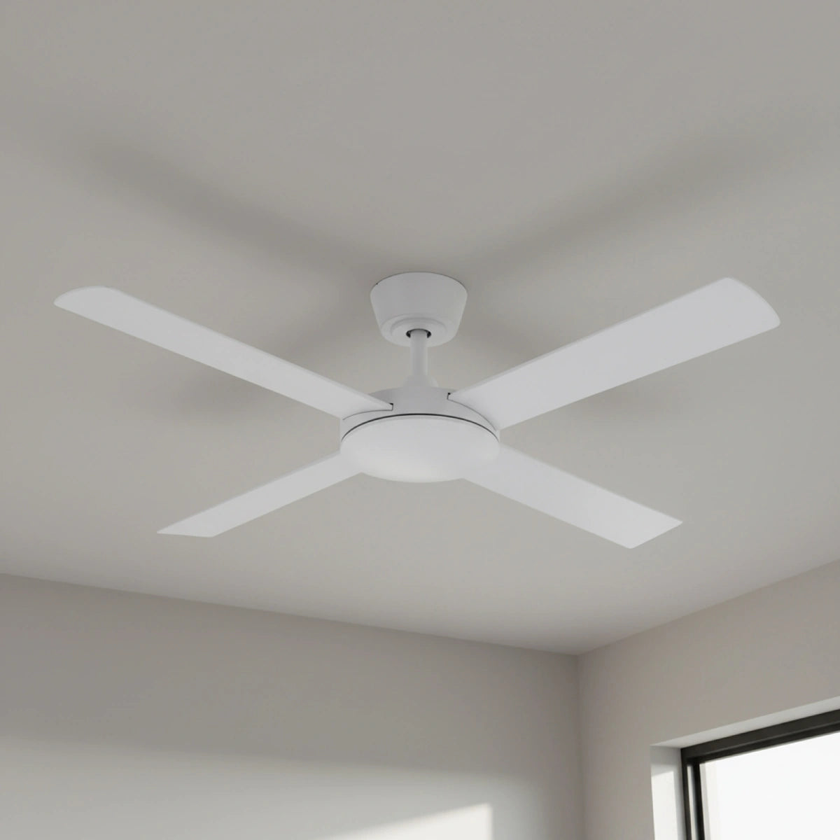 Fanco Eco Silent Pro DC Ceiling Fan - White 52″-Fanco-Ozlighting.com.au