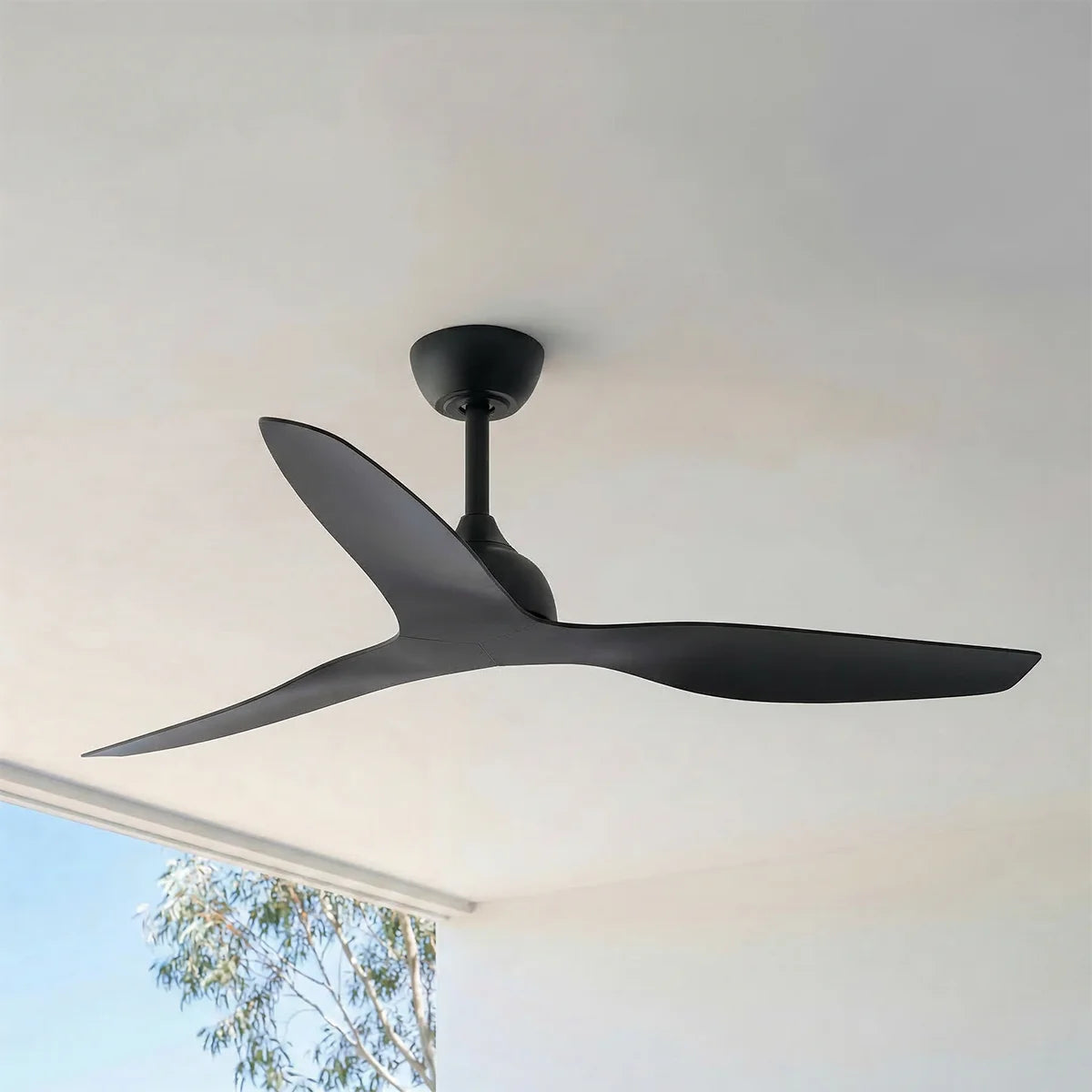 Fanco Eco Style DC Ceiling Fan - Black 52″-Fanco-Ozlighting.com.au