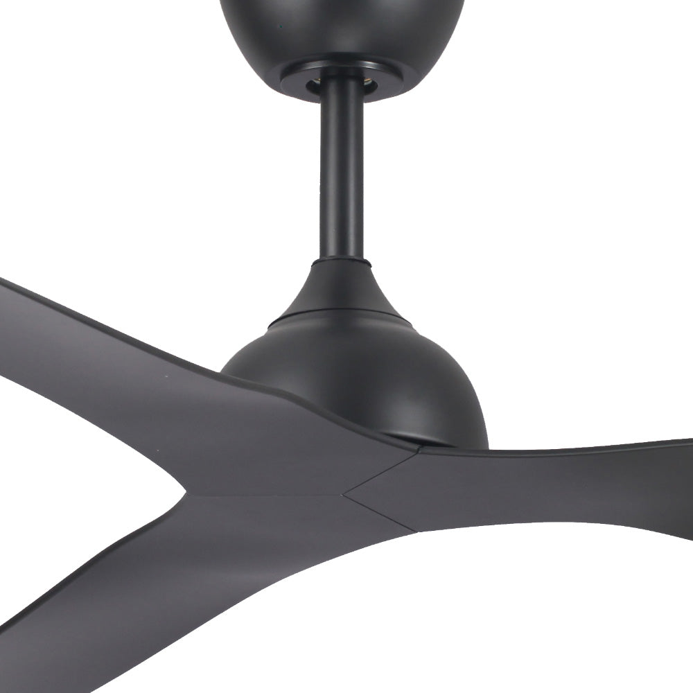 Fanco Eco Style DC Ceiling Fan - Black 52″-Fanco-Ozlighting.com.au