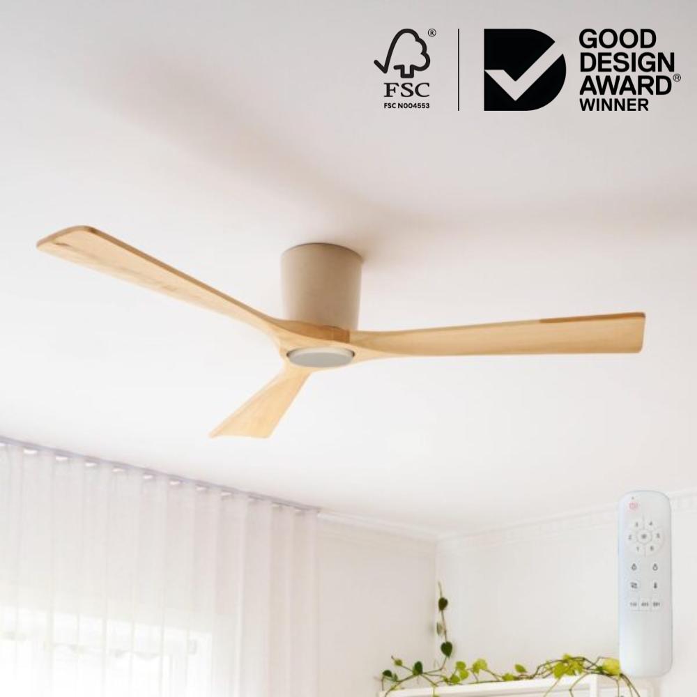 Fanco Gaia DC Ceiling Fan - Base Cap, 54″-Fanco-Ozlighting.com.au