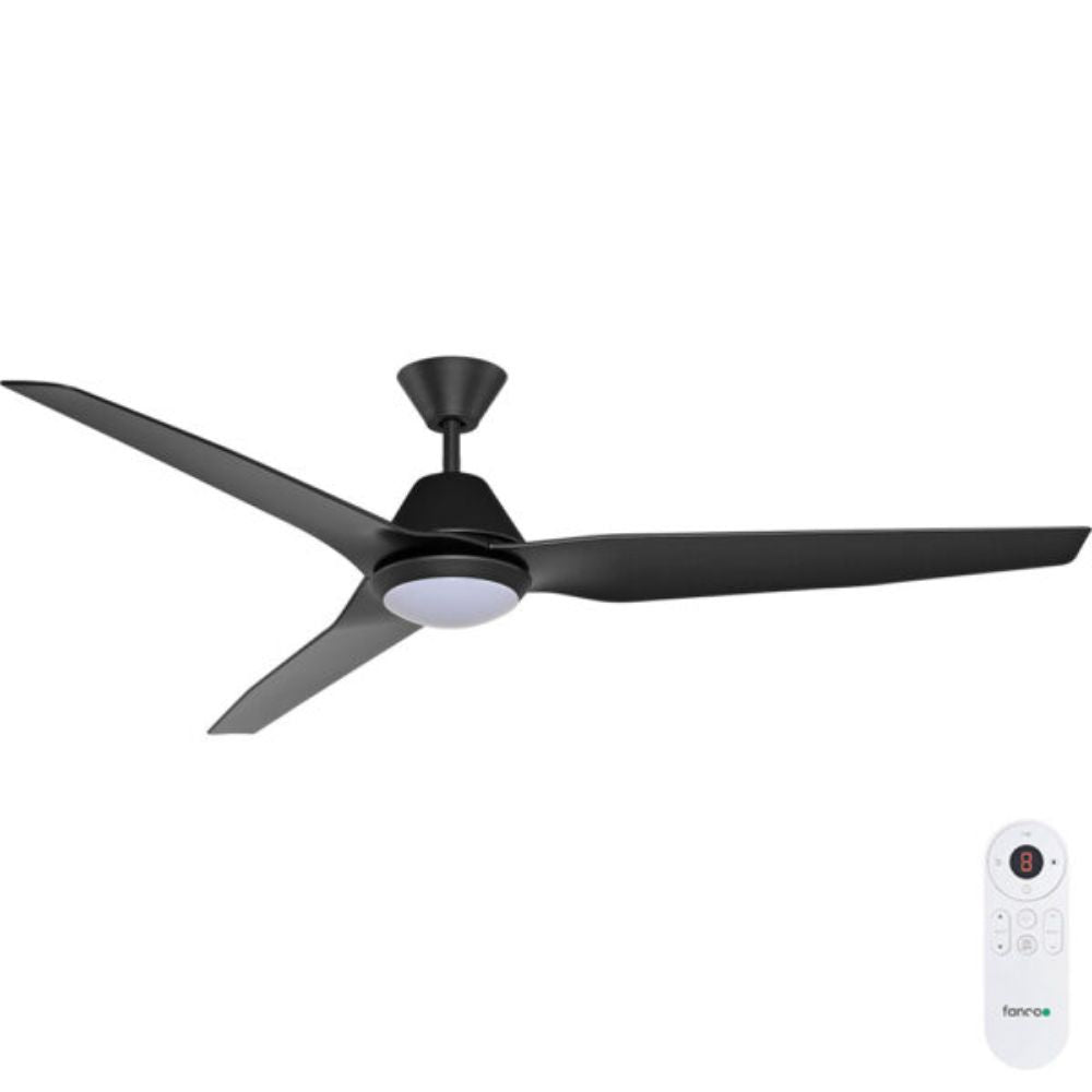 Fanco INFINITY-ID - 3 Blade 64" 1620mm DC Ceiling Fan with LED Light-Fanco-Ozlighting.com.au