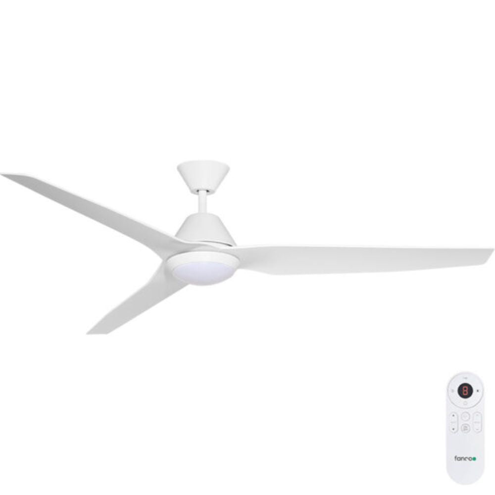Fanco INFINITY-ID - 3 Blade 64" 1620mm DC Ceiling Fan with LED Light-Fanco-Ozlighting.com.au