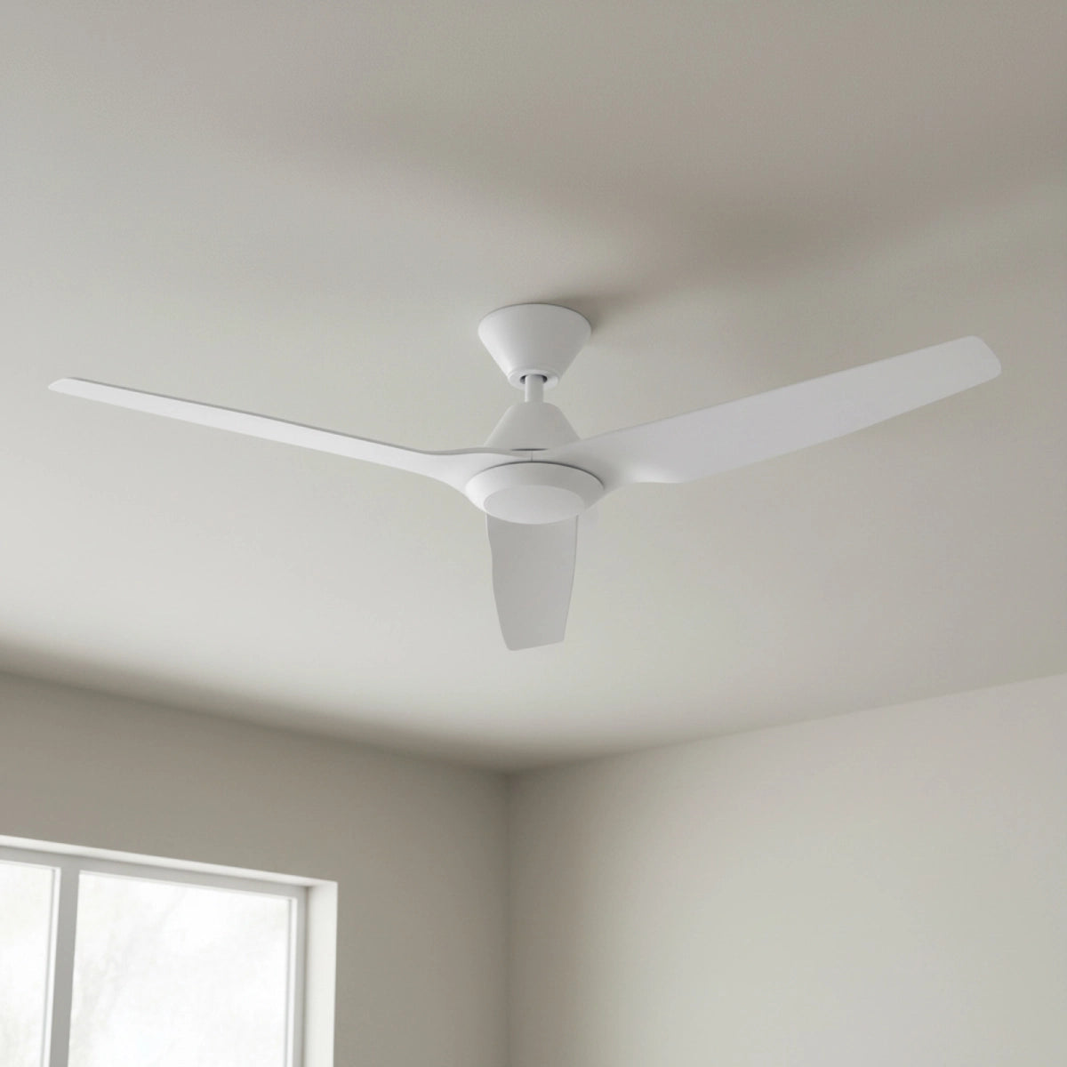 Fanco Infinity iD DC Ceiling Fan - CCT LED Light, White 48″-Fanco-Ozlighting.com.au