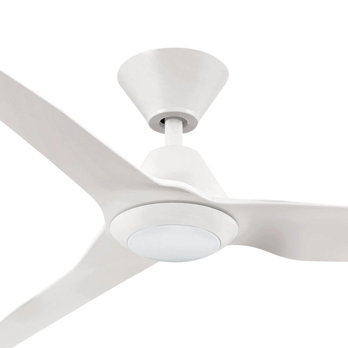 Fanco Infinity iD DC Ceiling Fan - CCT LED Light, White 48″-Fanco-Ozlighting.com.au