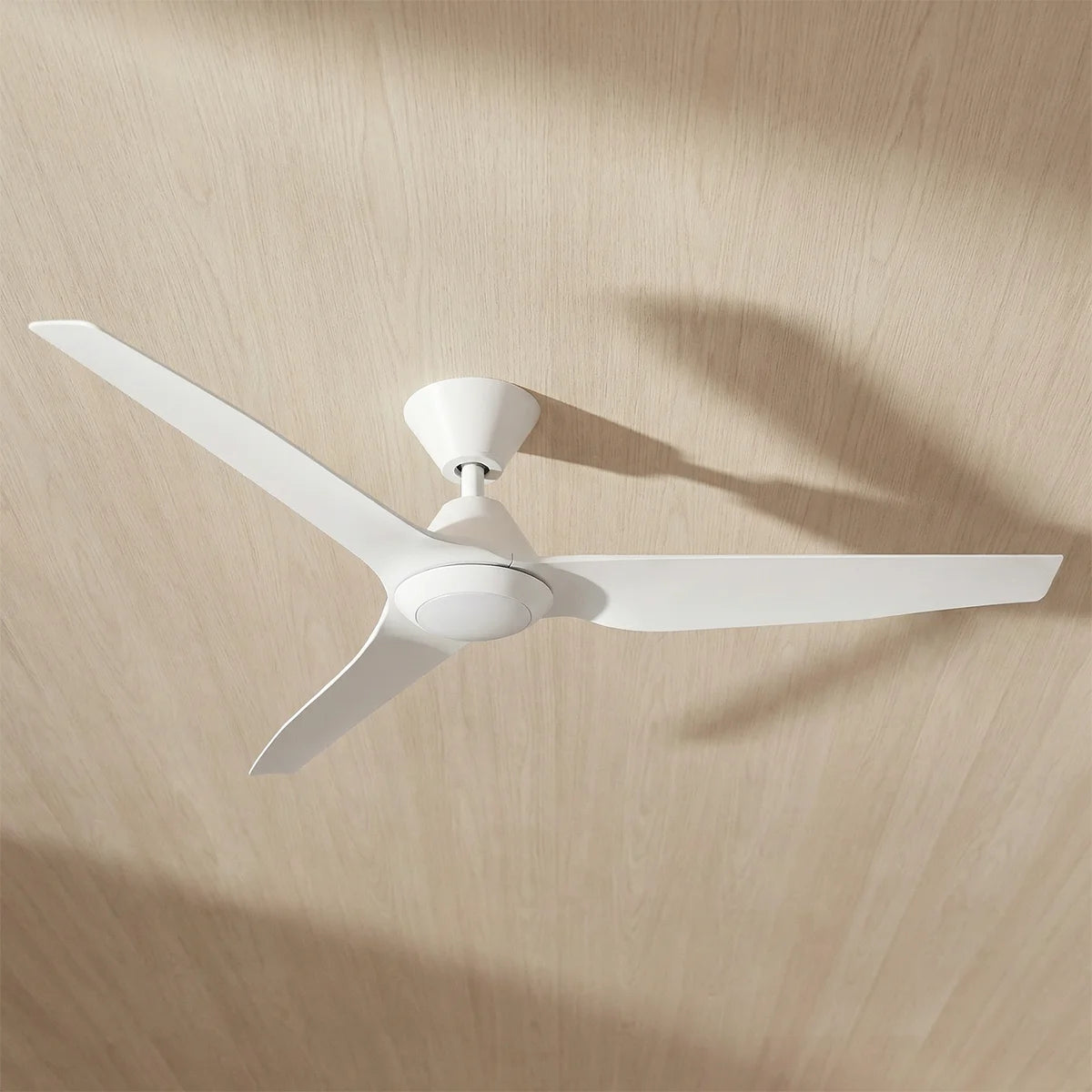 Fanco Infinity iD DC Ceiling Fan - CCT LED Light, White 54″-Fanco-Ozlighting.com.au
