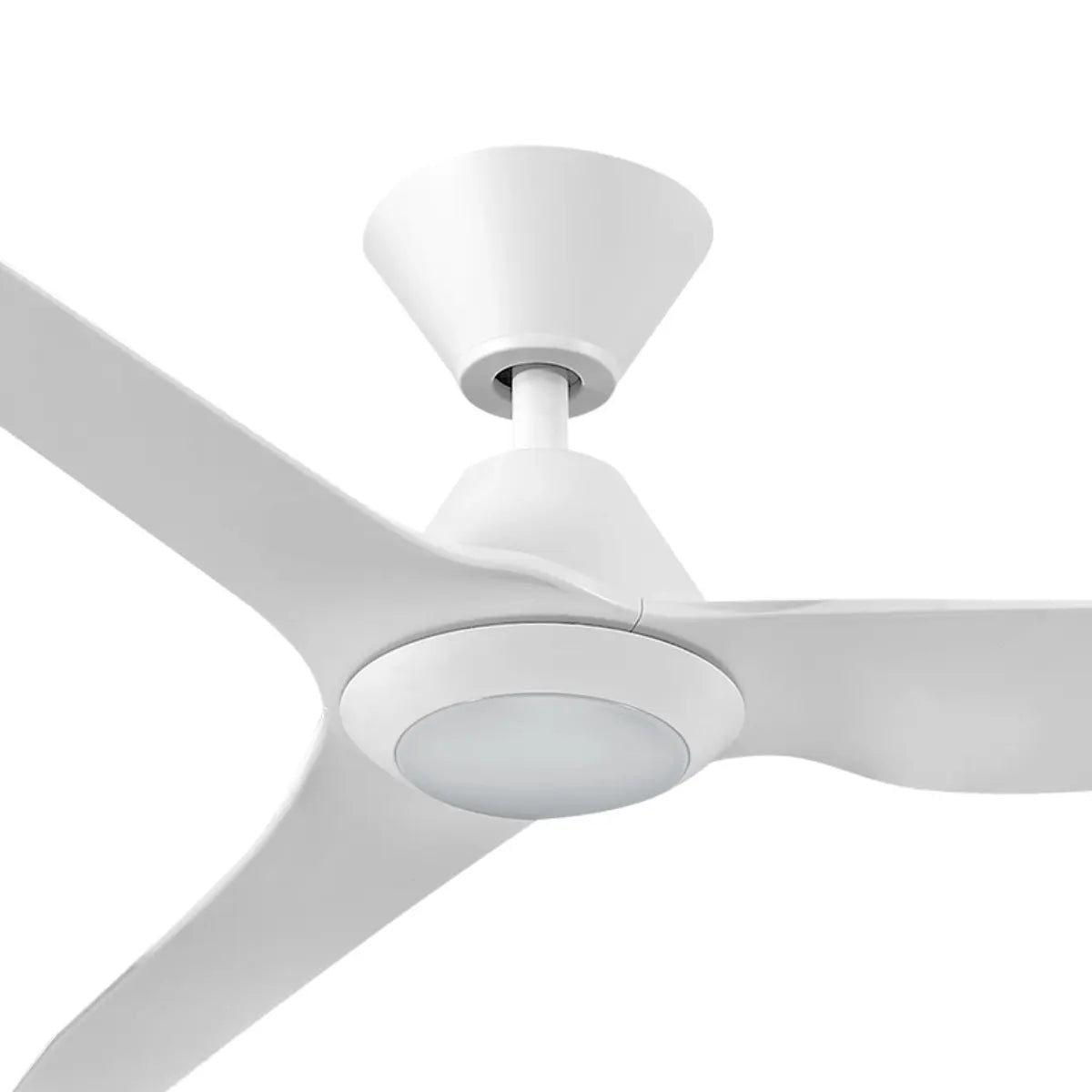 Fanco Infinity iD DC Ceiling Fan - CCT LED Light, White 54″-Fanco-Ozlighting.com.au