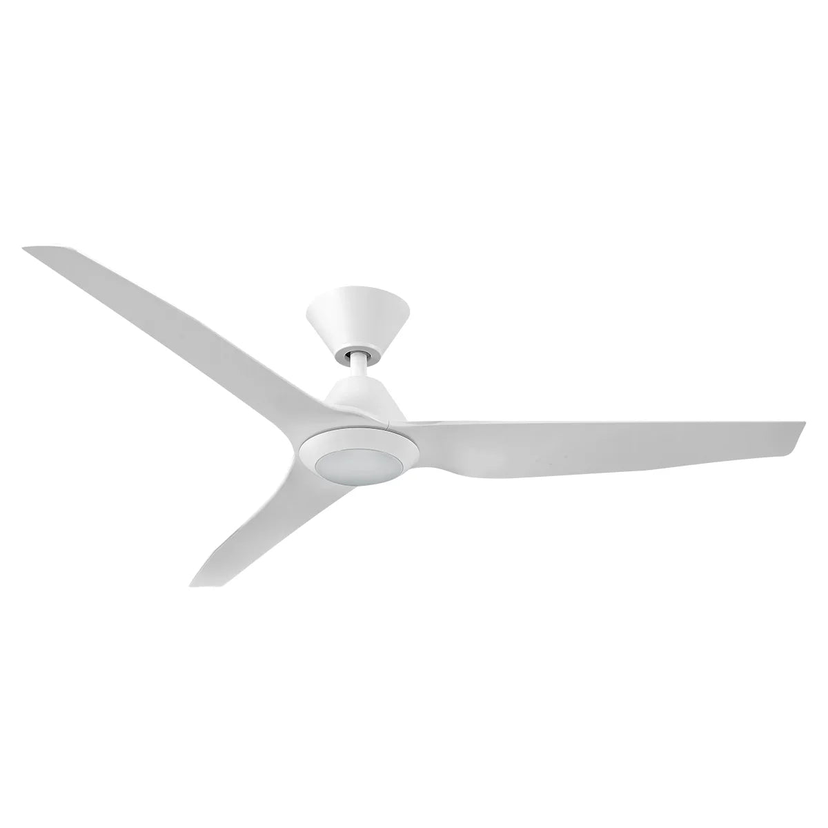Fanco Infinity iD DC Ceiling Fan - CCT LED Light, White 54″-Fanco-Ozlighting.com.au