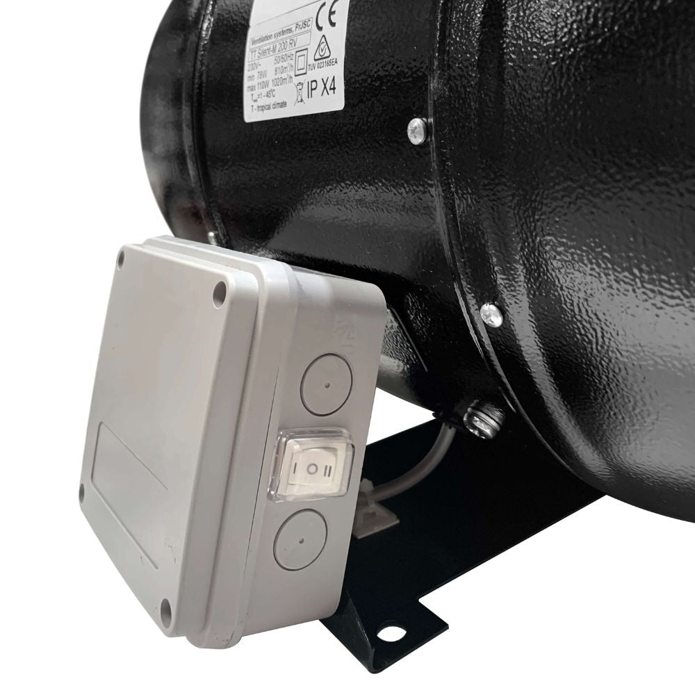 Fanco TT Mixflow Inline Fan - Silent-Fanco-Ozlighting.com.au