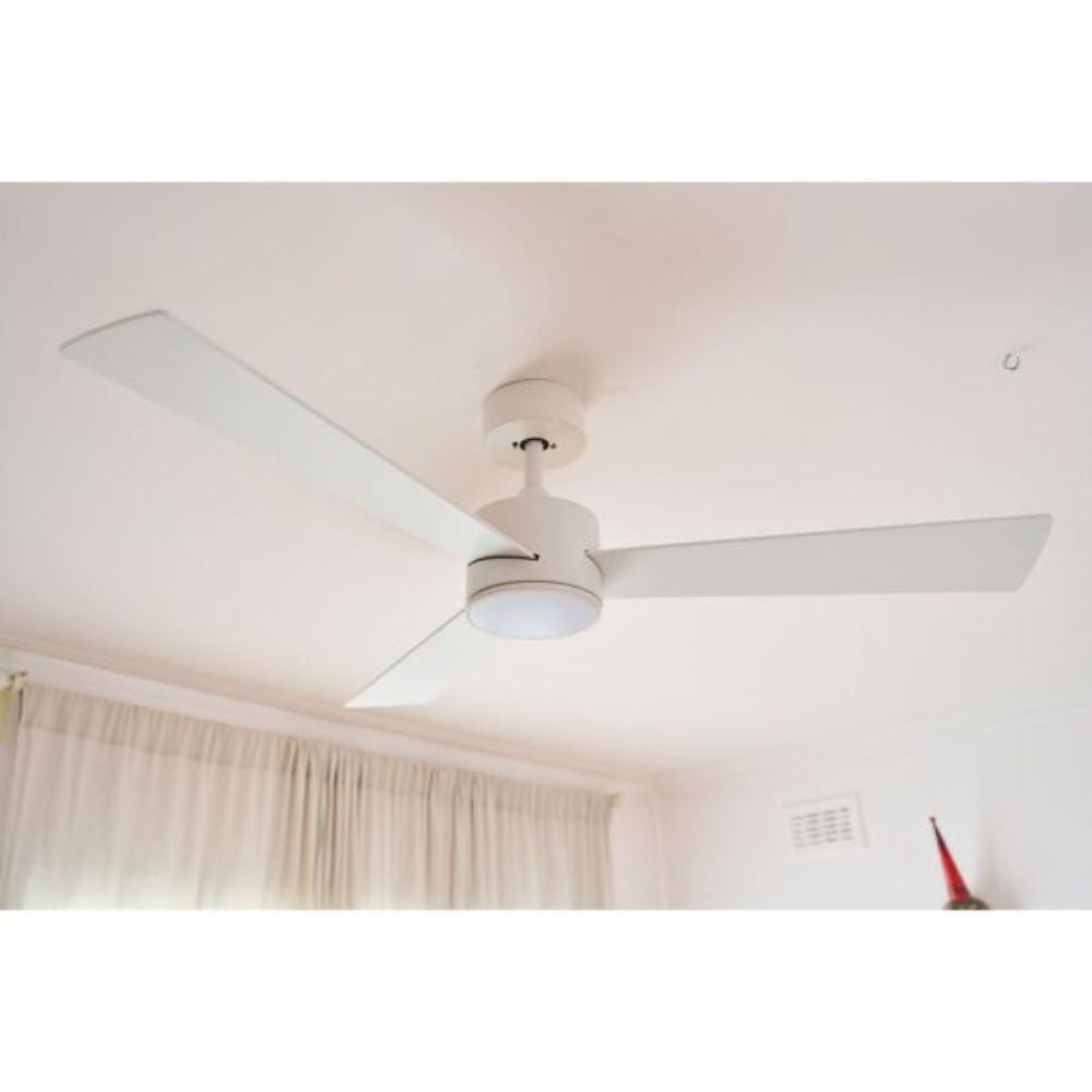 Fanco URBAN-ID - 3 Blade 52" 1320mm DC Ceiling Fan with LED Light-Fanco-Ozlighting.com.au