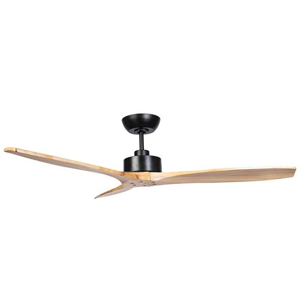 Fanco Wynd DC Ceiling Fan - Remote & Handcrafted Natural Timber Blades, 54″-Fanco-Ozlighting.com.au
