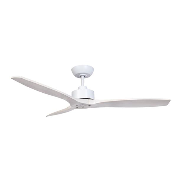 Fanco Wynd DC Ceiling Fan - Remote & Handcrafted Washed White Timber Blades, 54″-Fanco-Ozlighting.com.au