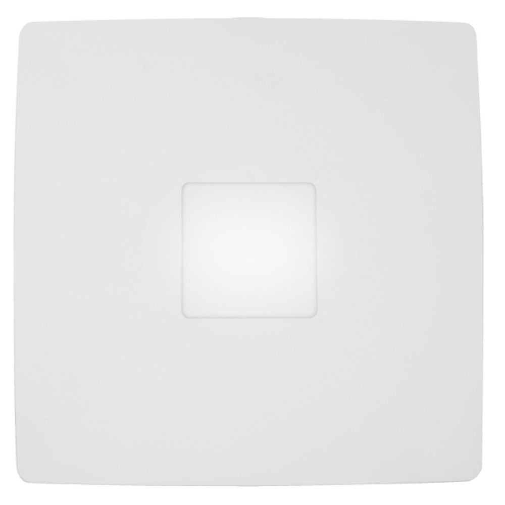 Fantech Trade RAPID - Round/Square Response Grilles With Light Only Accessory (GRILLE ONLY | FAN IS NOT INCLUDED)-Fantech Trade-Ozlighting.com.au