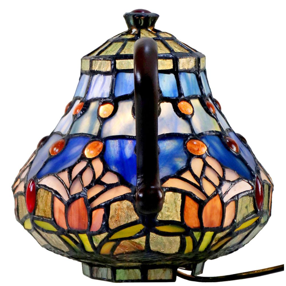 G&G Bros MAUVE TULIP Lamp - Teapot-G&G Bros.-Ozlighting.com.au