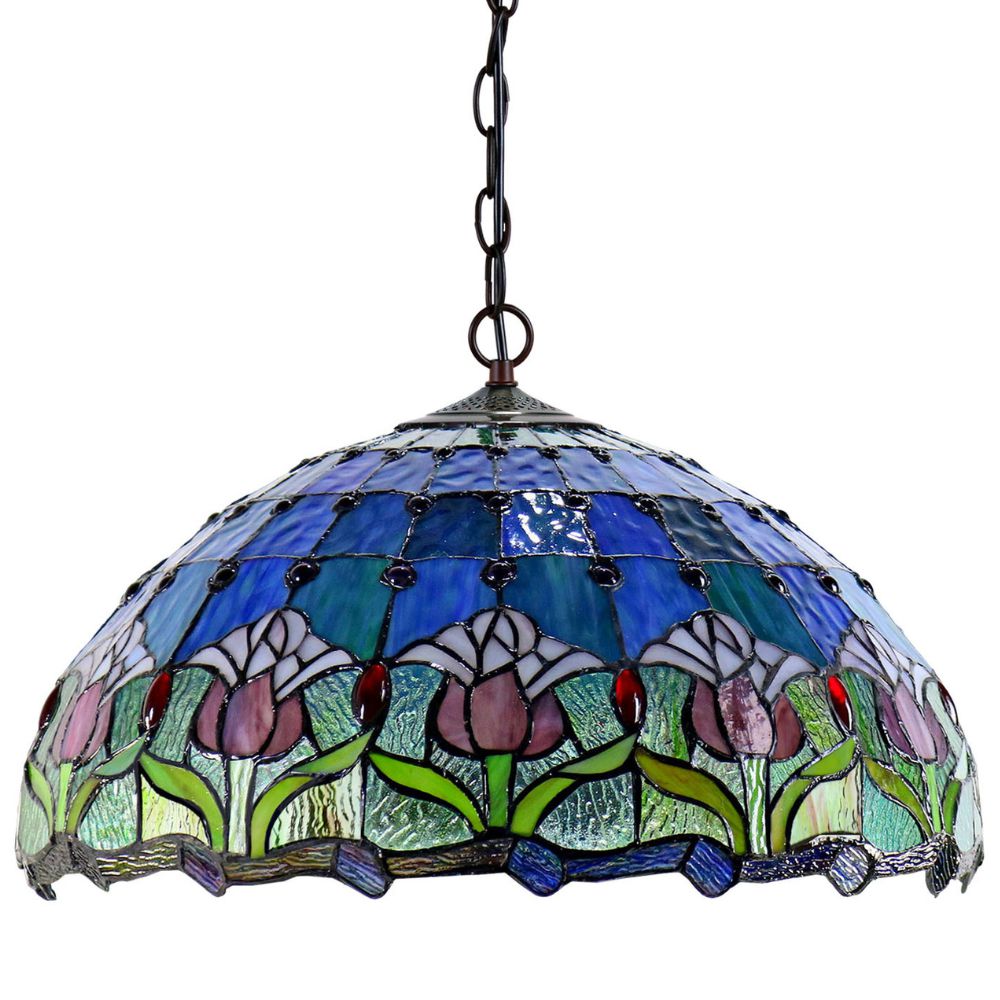 G&G Bros MAUVE TULIP Pendant - Lamp-G&G Bros.-Ozlighting.com.au