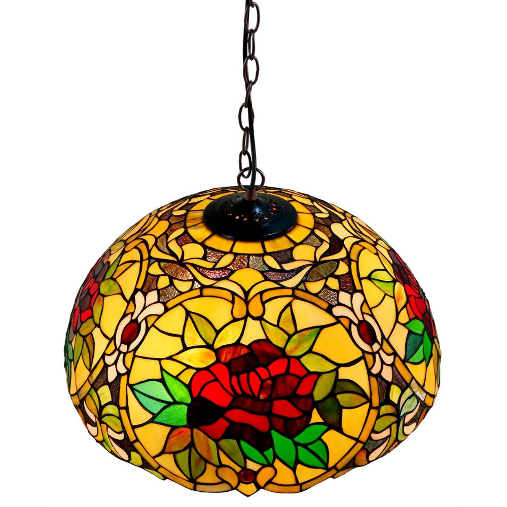 G&G Bros RED CAMELLIA Pendant-G&G Bros.-Ozlighting.com.au