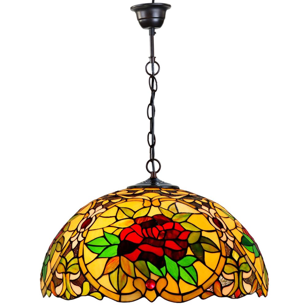 G&G Bros RED CAMELLIA Pendant-G&G Bros.-Ozlighting.com.au
