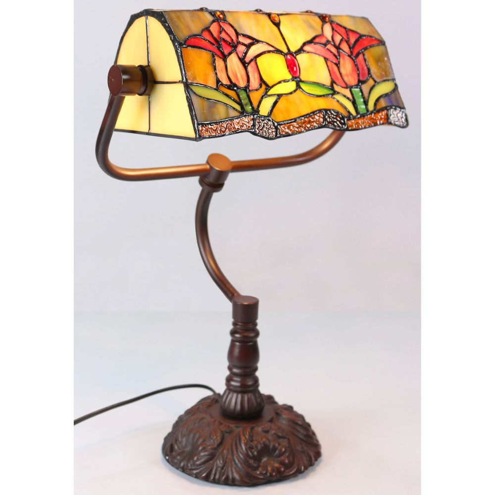 G&G Bros RED TULIP Lamp - Bankers-G&G Bros.-Ozlighting.com.au