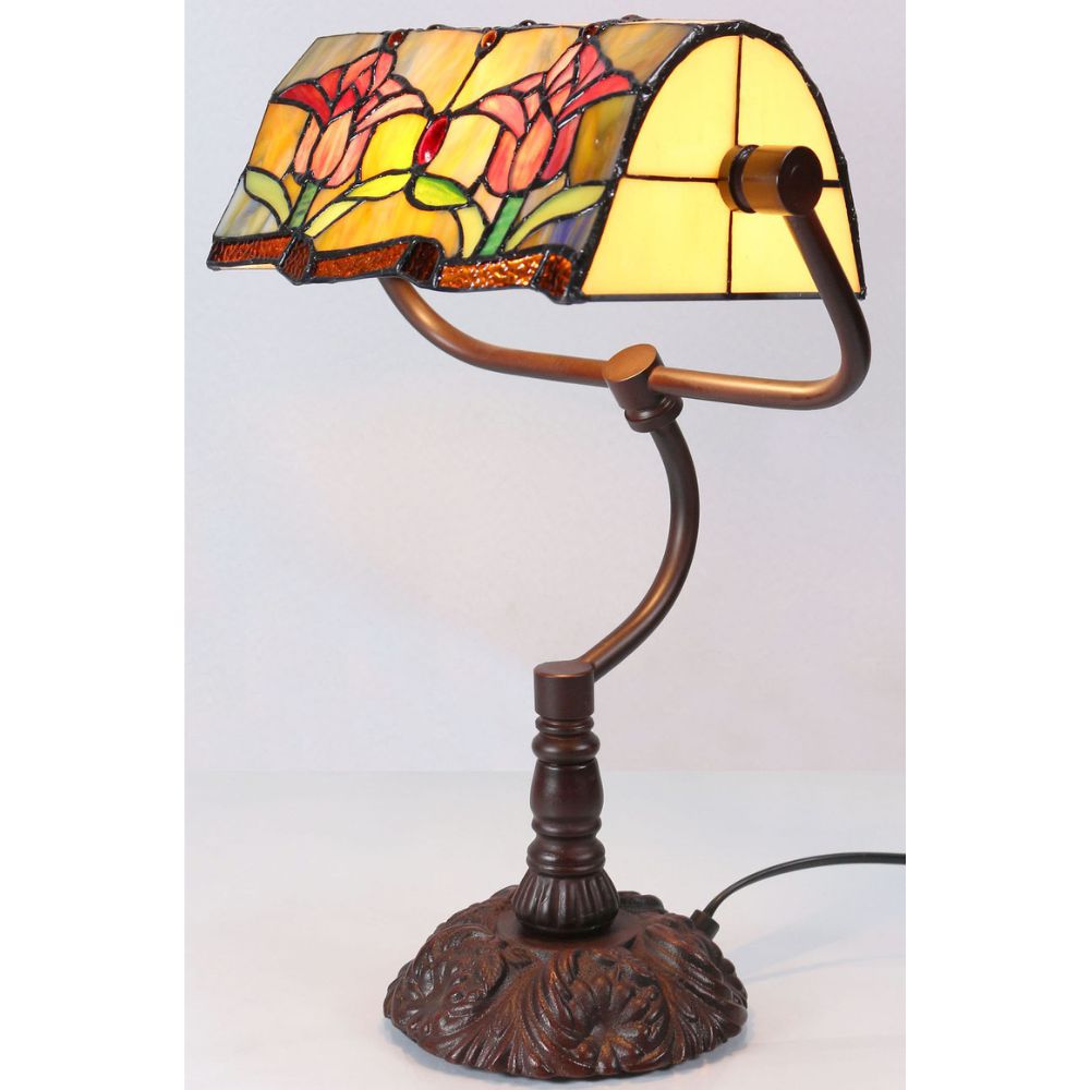 G&G Bros RED TULIP Lamp - Bankers-G&G Bros.-Ozlighting.com.au