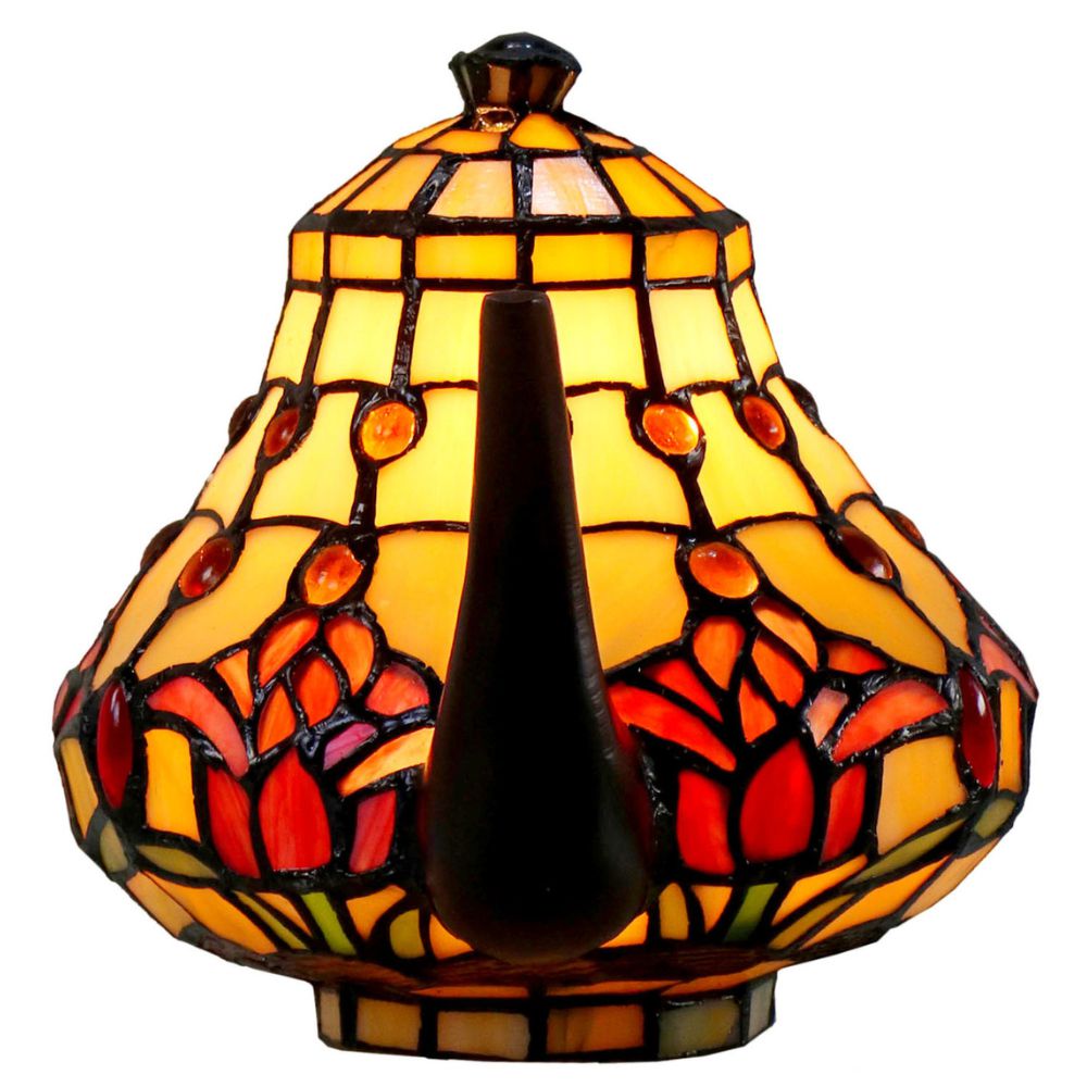 G&G Bros RED TULIP Lamp - Teapot-G&G Bros.-Ozlighting.com.au