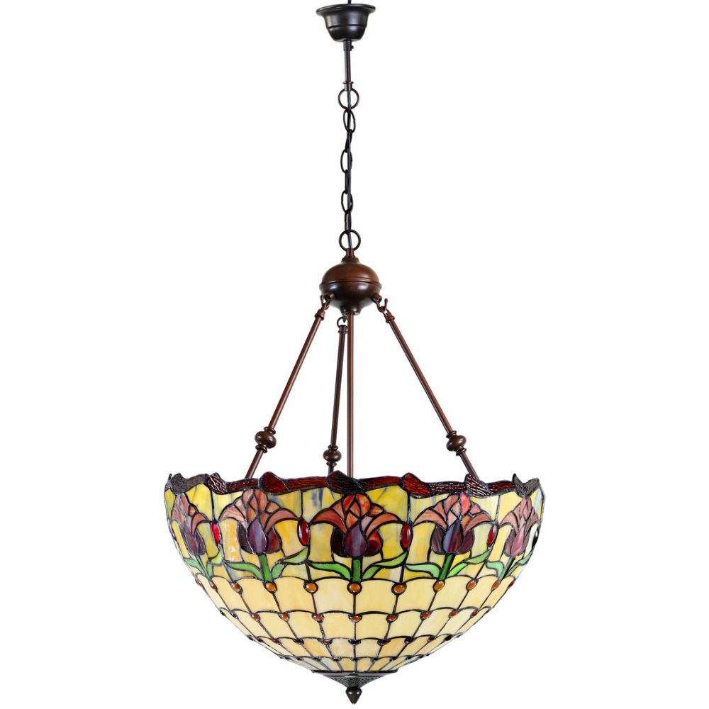 G&G Bros RED TULIP Pendant - 1 Light-G&G Bros.-Ozlighting.com.au