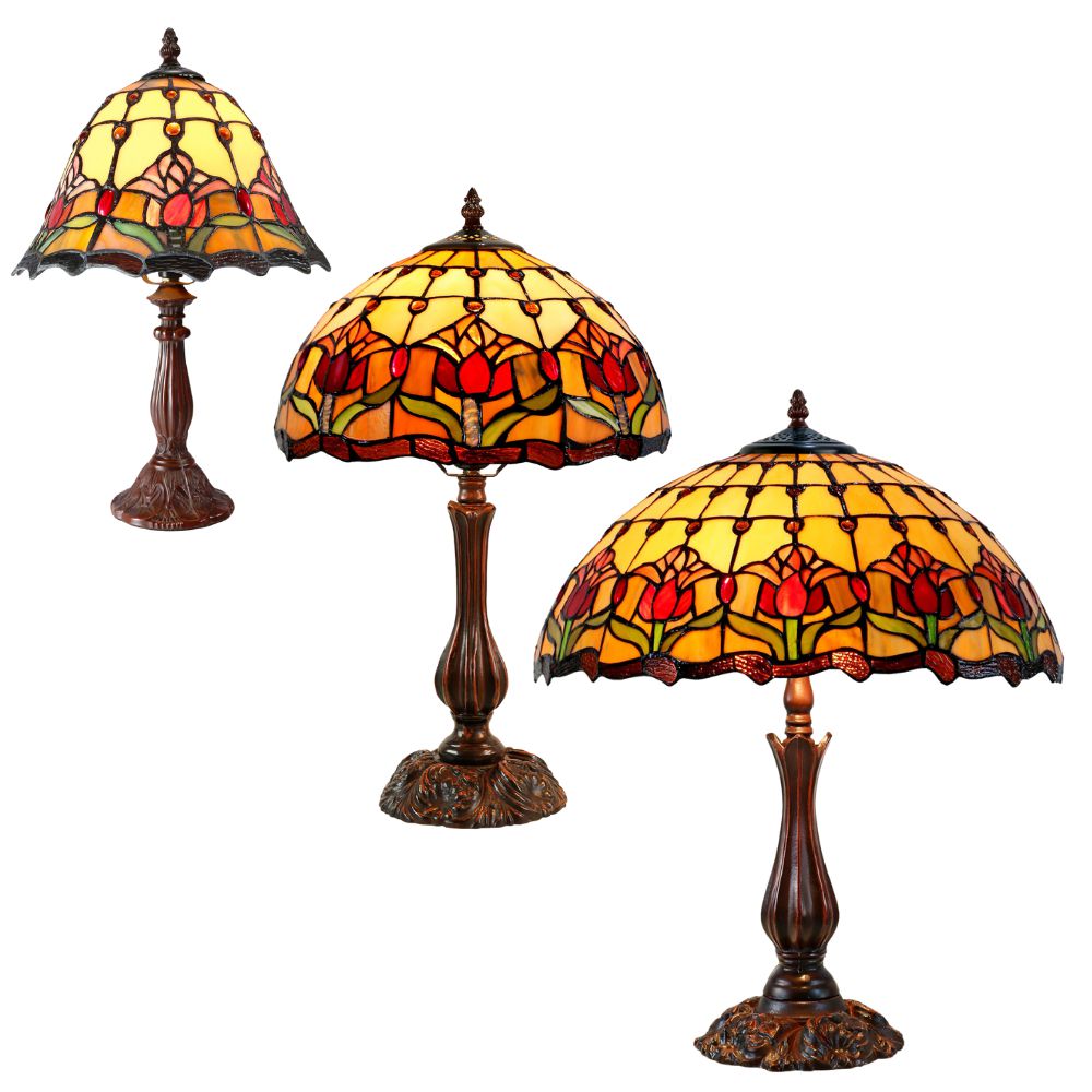 G&G Bros RED TULIP - Table Lamp-G&G Bros.-Ozlighting.com.au