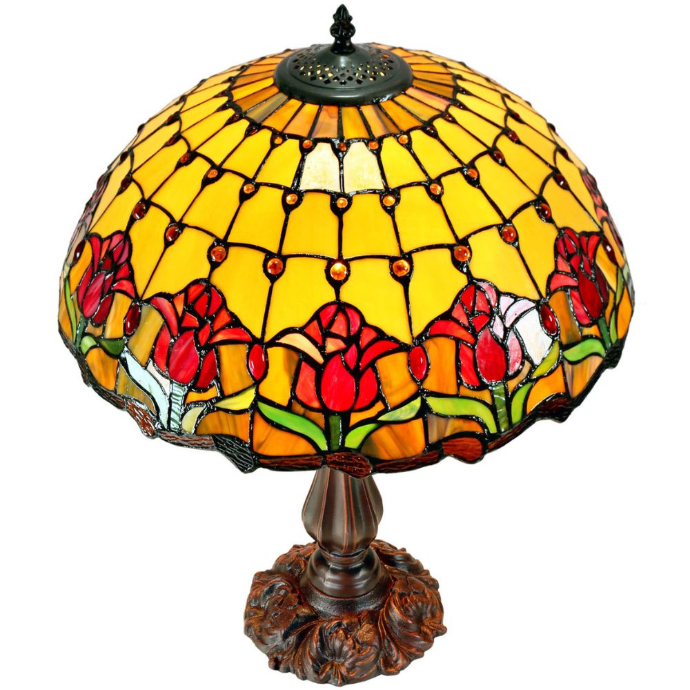 G&G Bros RED TULIP - Table Lamp-G&G Bros.-Ozlighting.com.au