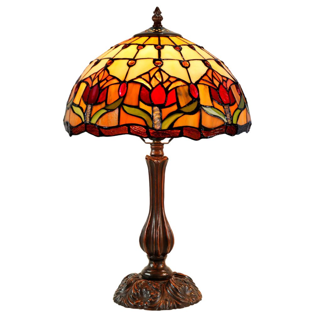 G&G Bros RED TULIP - Table Lamp-G&G Bros.-Ozlighting.com.au